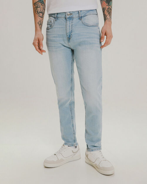 Carrot Jeans Deslavado